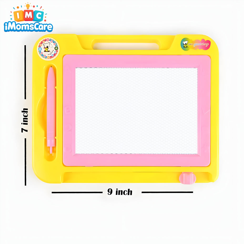 Learning Screen-Free Creativity Board | Yellow - 8 inch