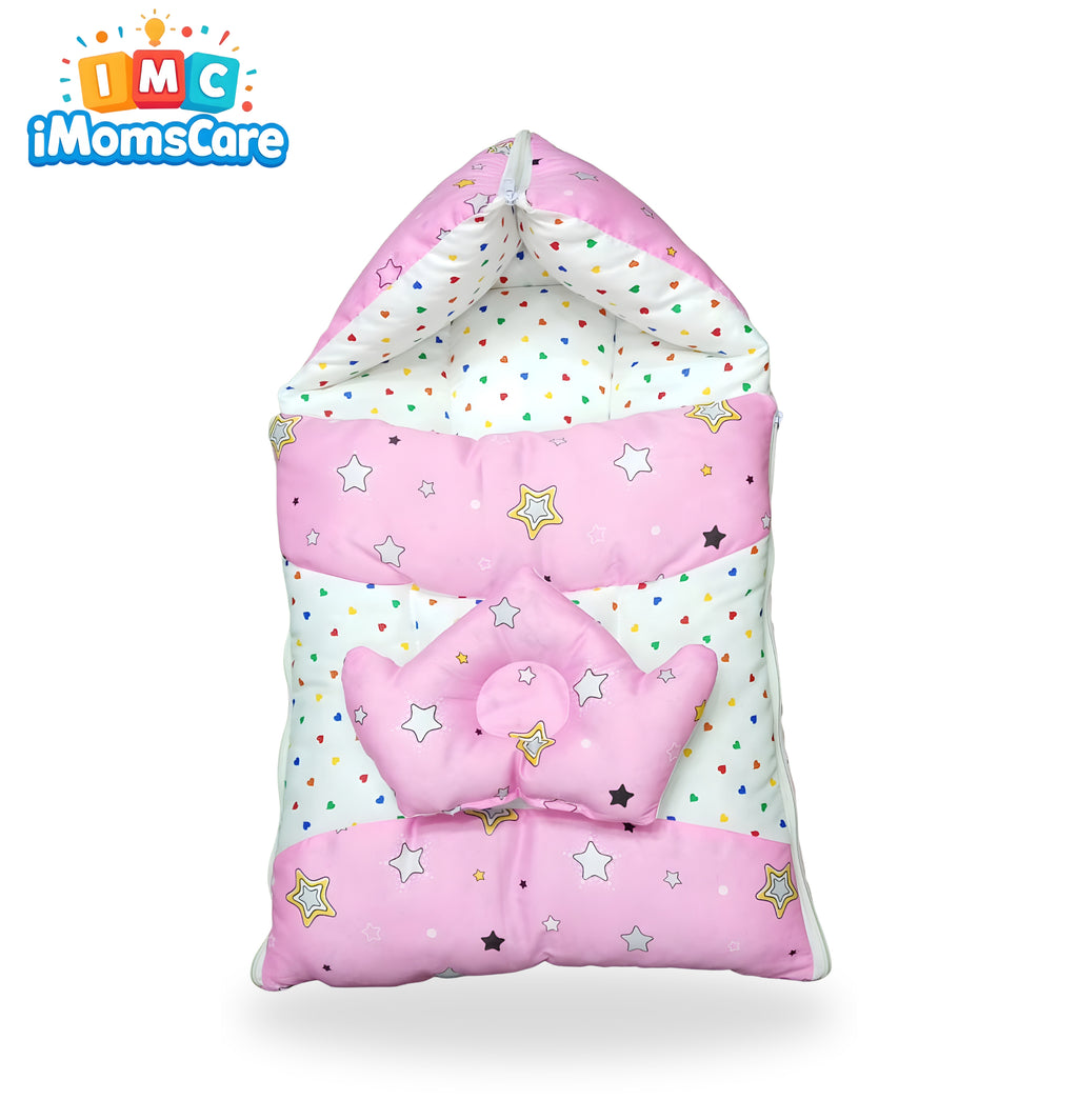 Carry Nest with Complete Set Bedding | Pink – CN14