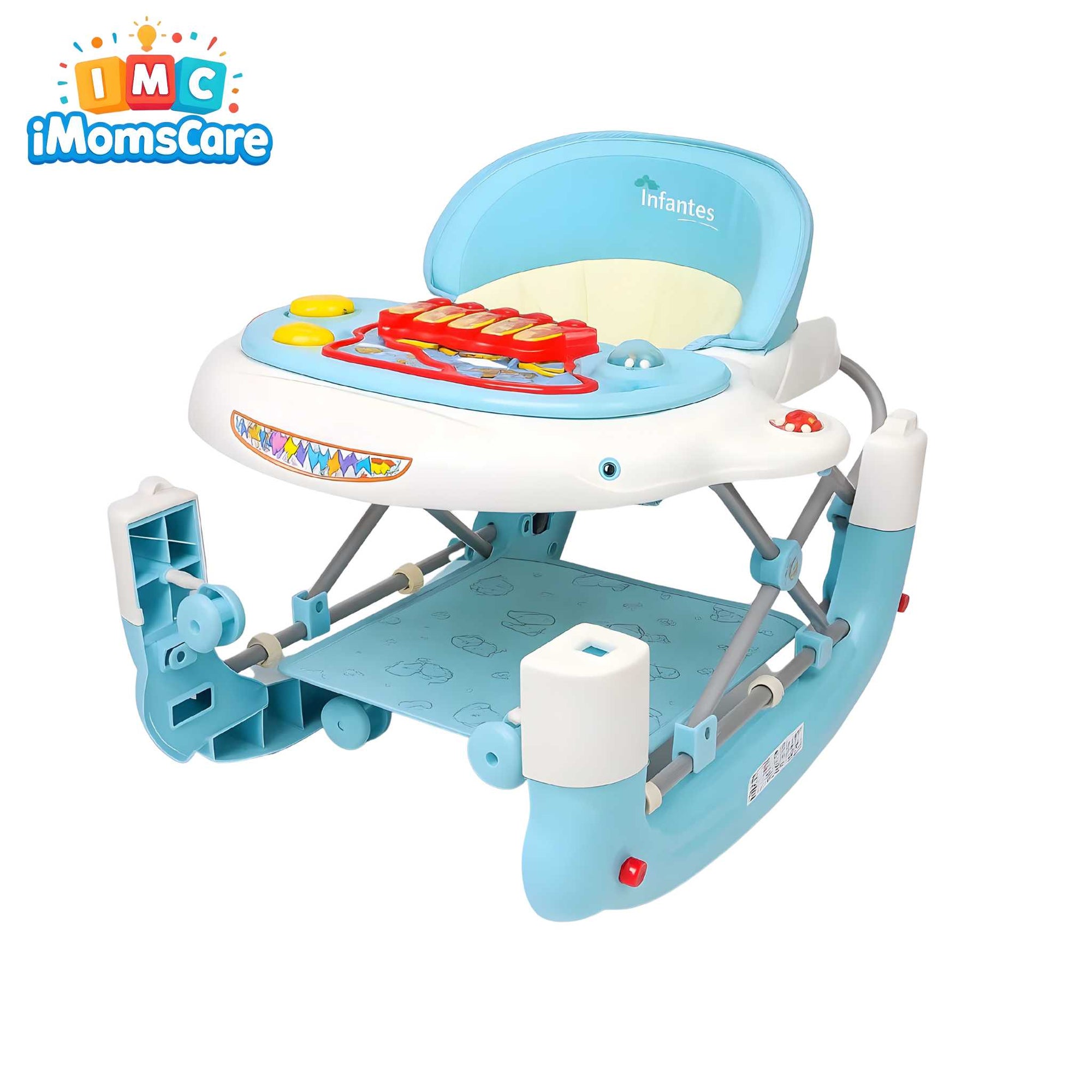 Baby Walker & Rocker 2-in-1 with Music & Lights | (6M+) 1082