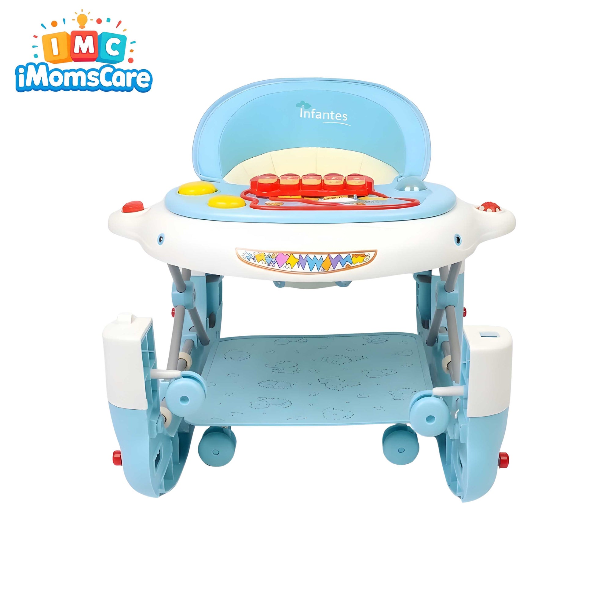 Baby Walker & Rocker 2-in-1 with Music & Lights | (6M+) 1082