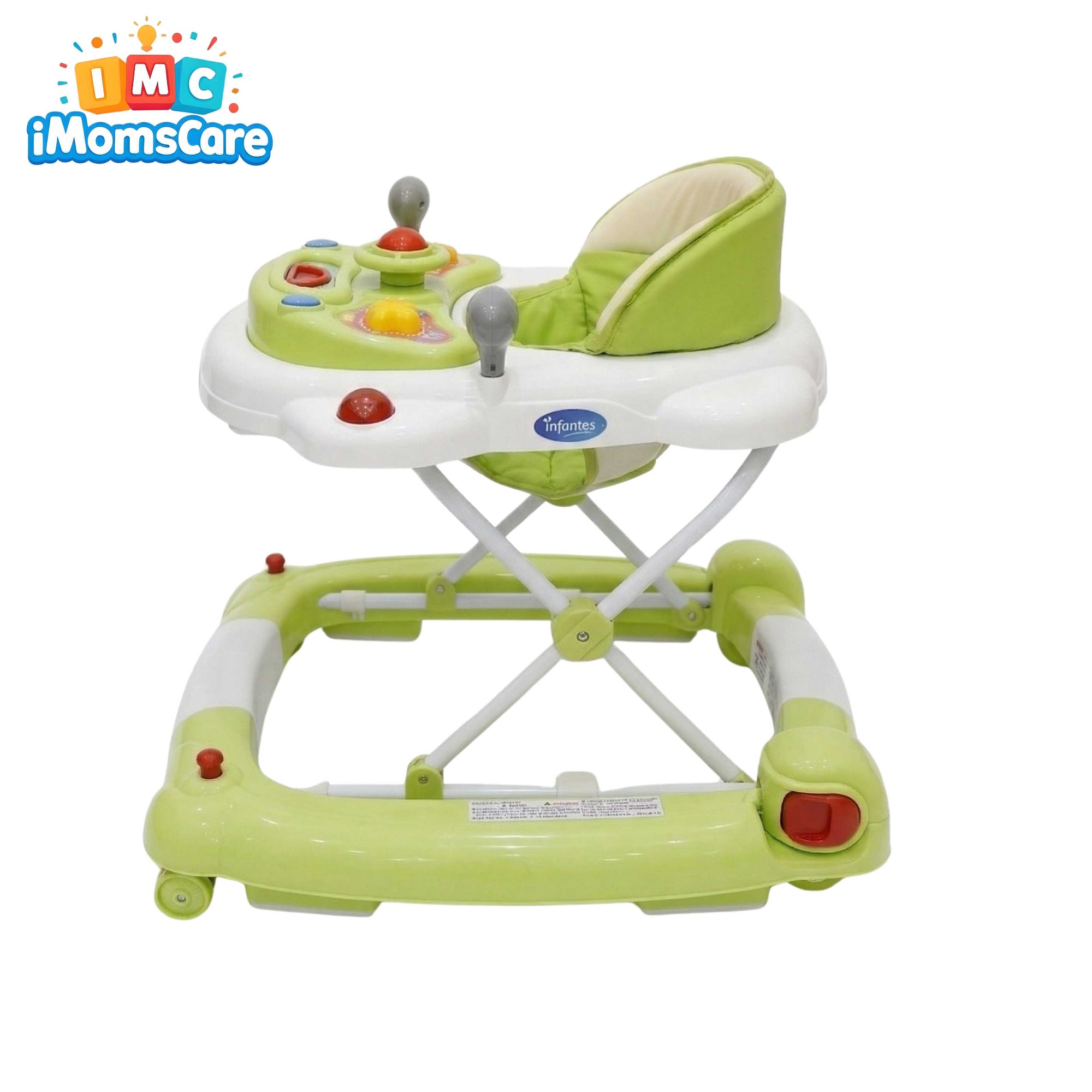 Baby Walker with Music & Lights | (6M+) 1078 Green