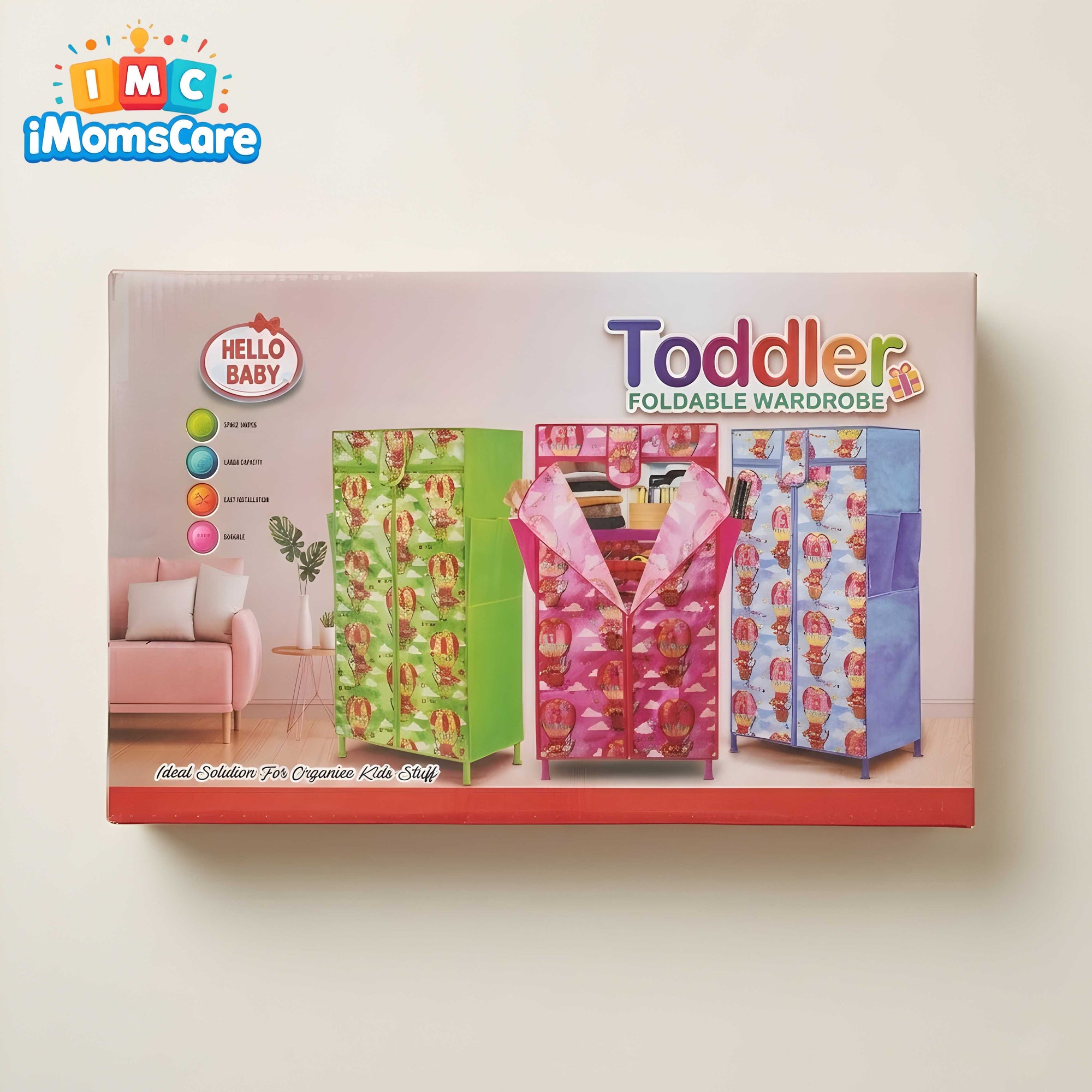 Baby Wardrobe Organizer – Kids Clothing Storage
