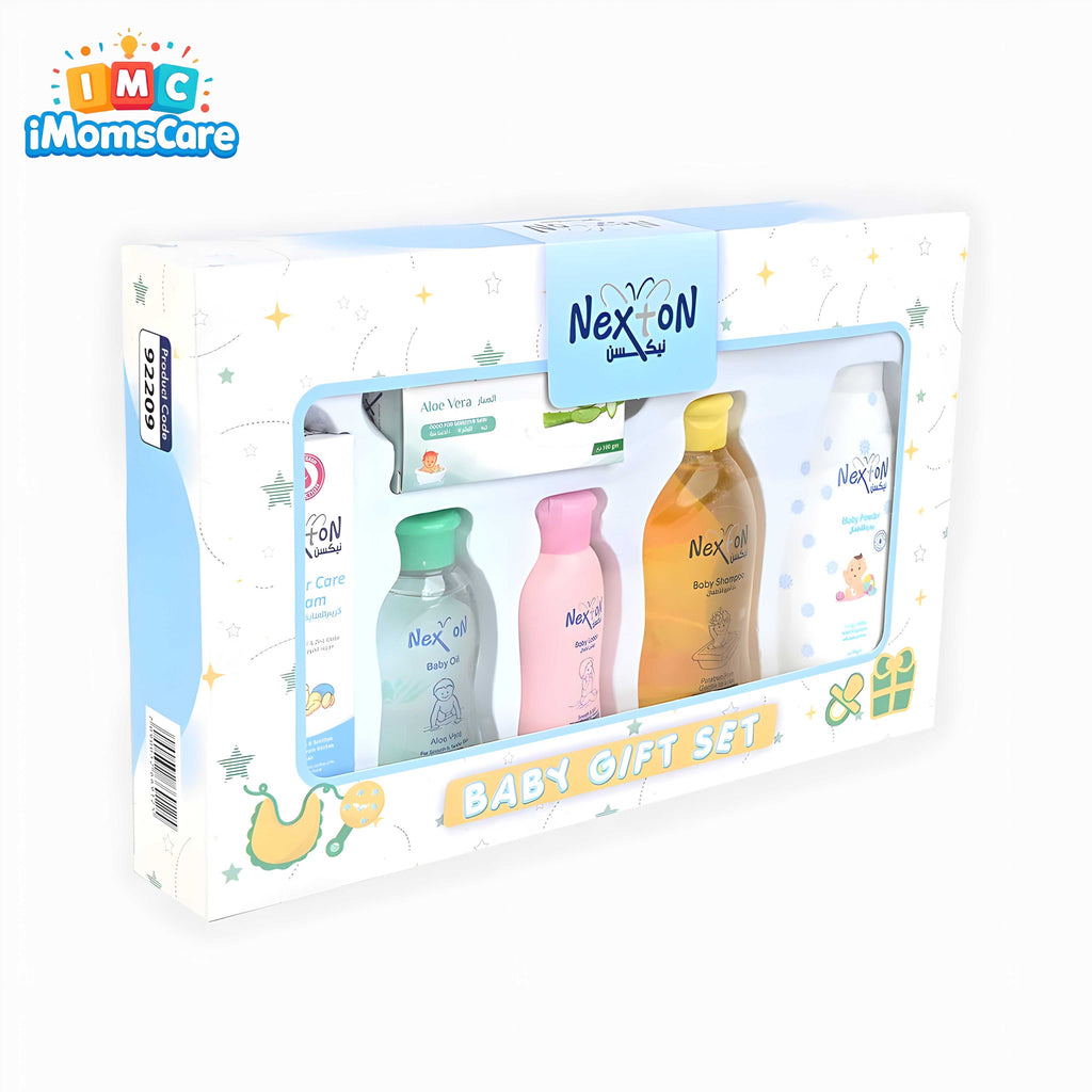 Nexton Baby Gift Set – Gentle Care & Complete Newborn Essentials Kit (Gift Box)