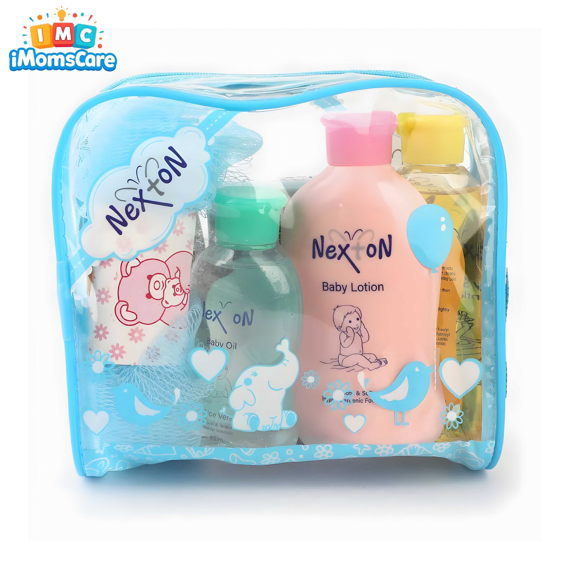 Nexton Premium Baby Gift Set – Complete Newborn Care Kit | Blue