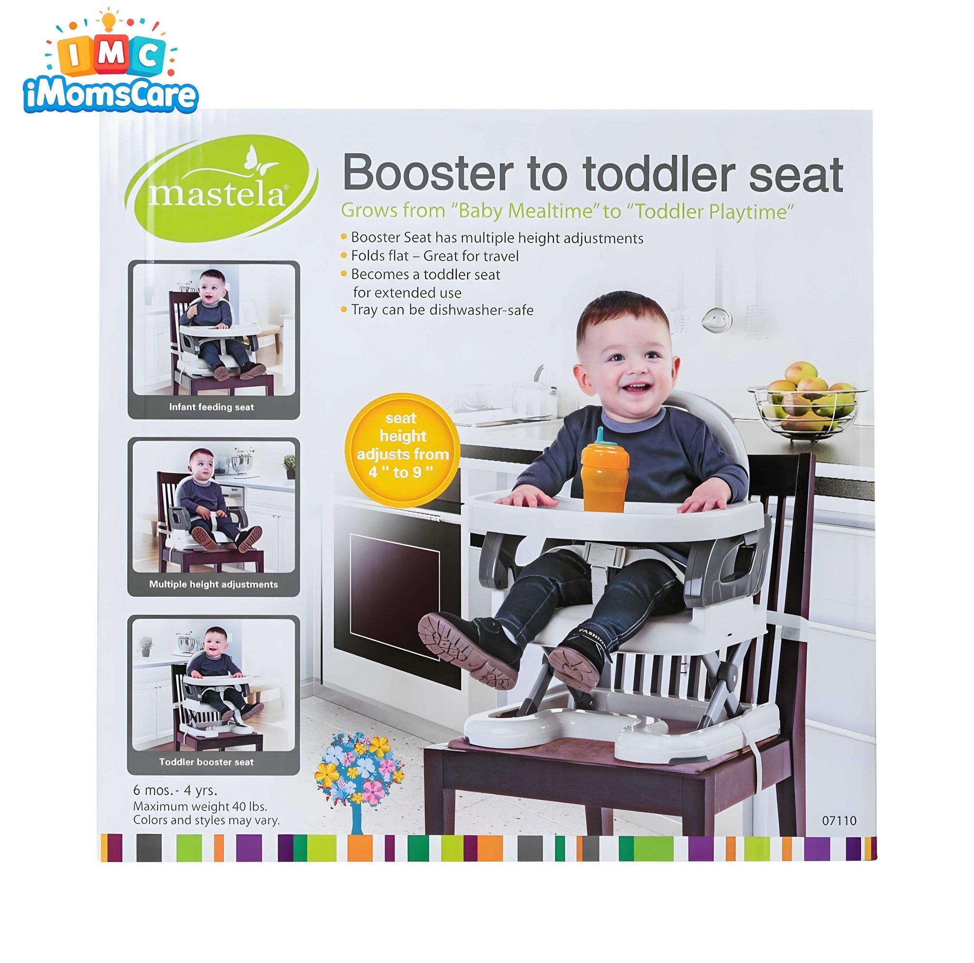 Mastela Baby Feeding Chair Foldable Booster Seat