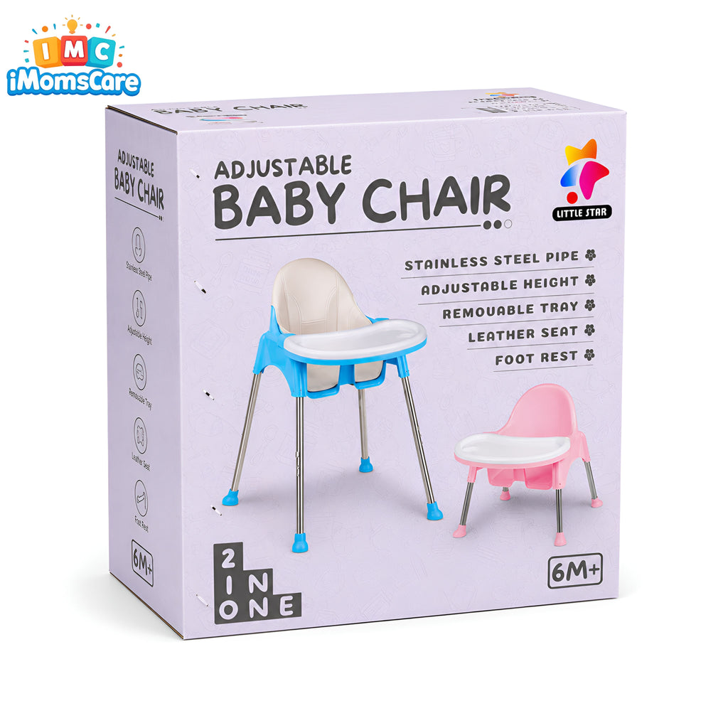 Baby Feeding High Chair Convertible Booster Floor Seat