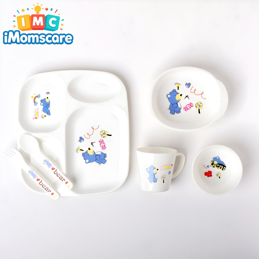 Baby Tableware Feeding Set - 909-Blue