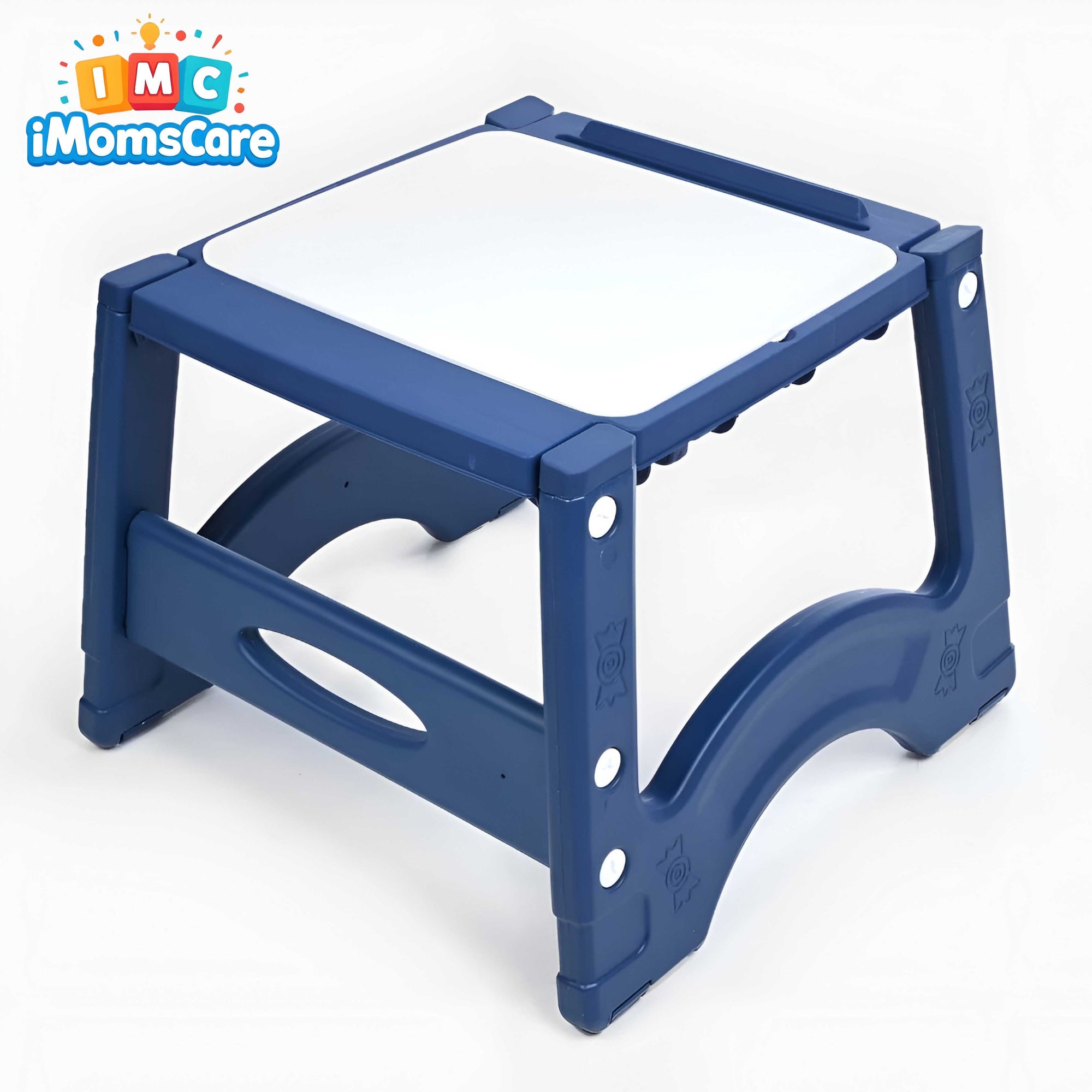 Adjustable Baby Feeding Chair with Double Tray – Foldable Baby Dining Chair