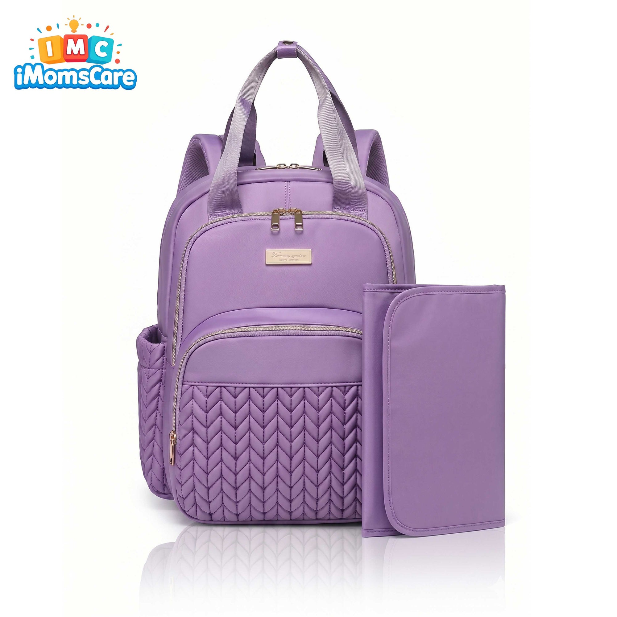 Diaper Bag Backpack with Changing Mat