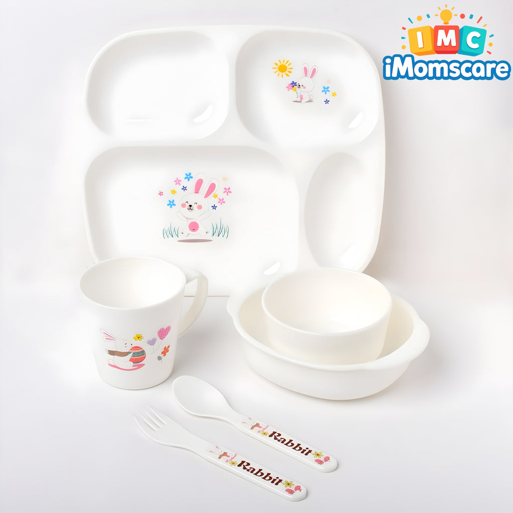 Baby Tableware Feeding Set 909 Pink