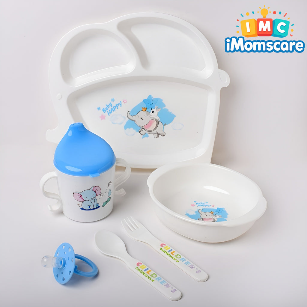 Baby Tableware Feeding Set - 911-Blue