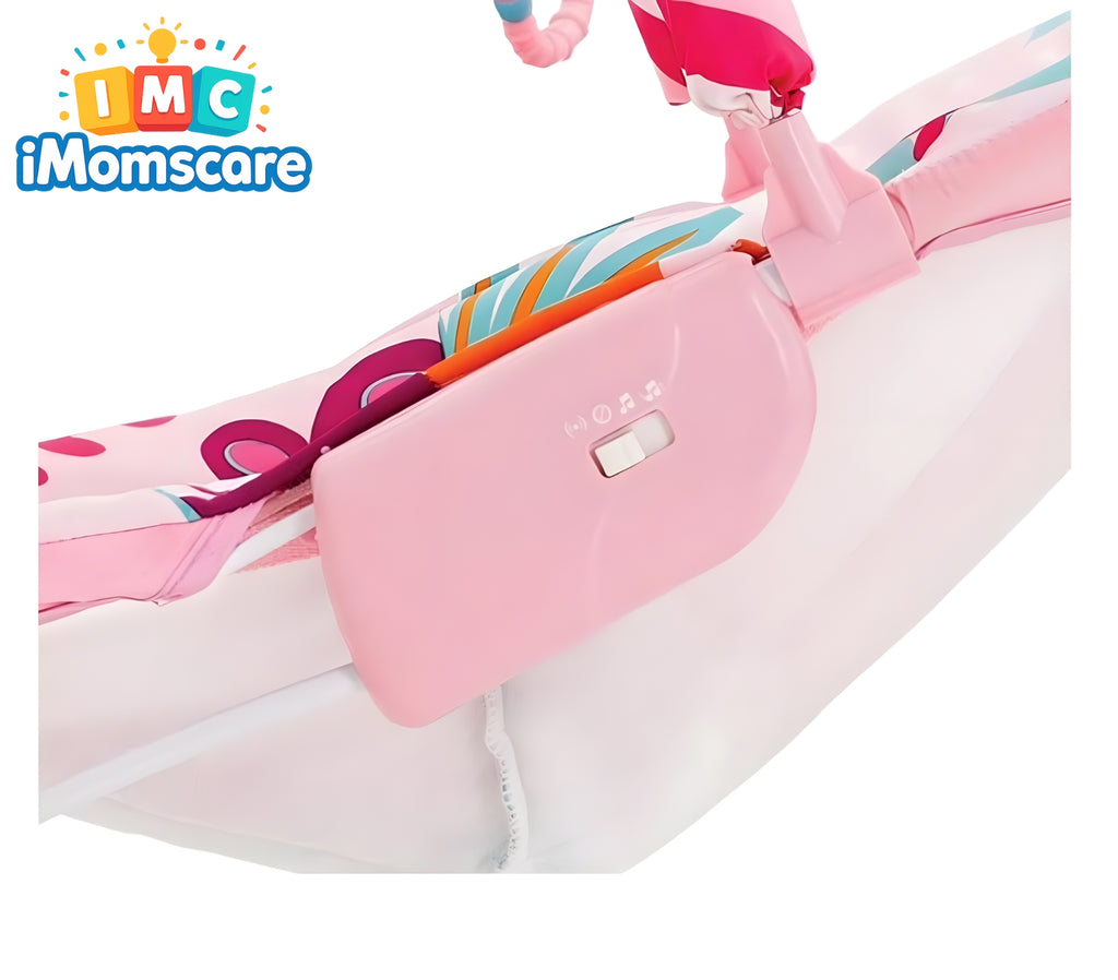 Music & Soothe Baby Bouncer Pink (Mastela) | Best Quality Best Price