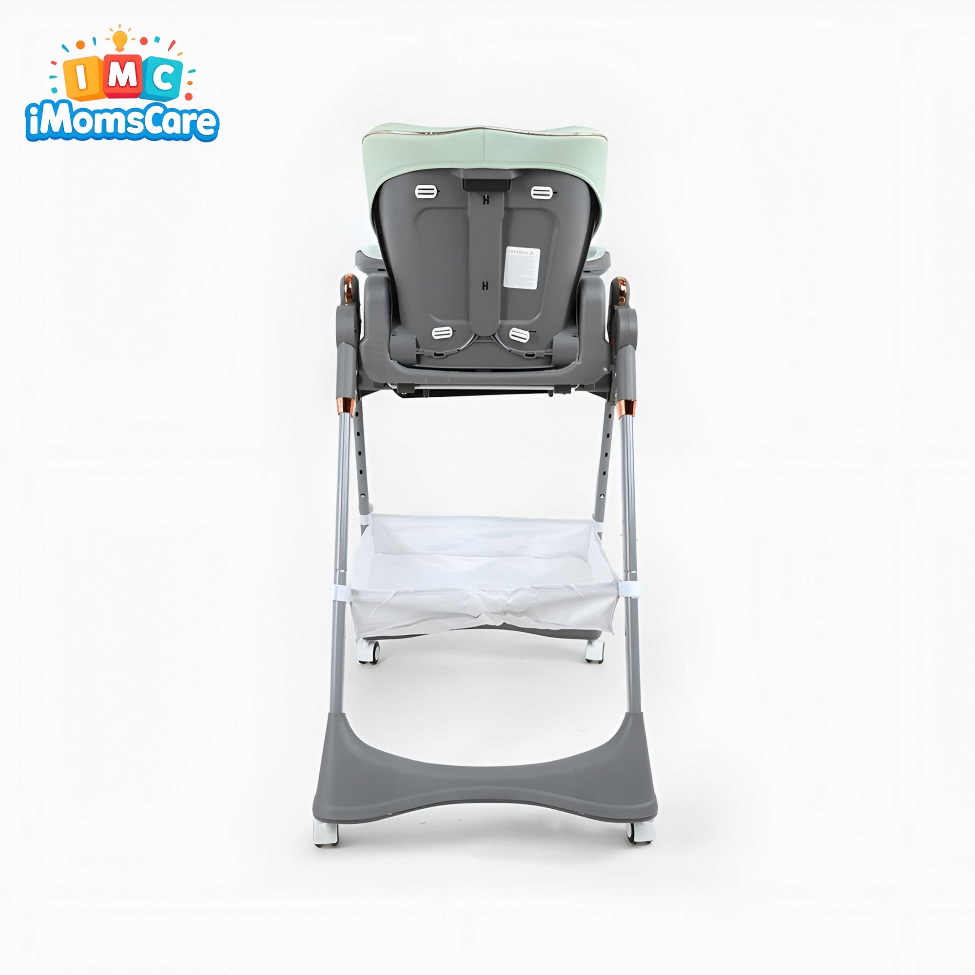Kidilo Luxury 2-in-1 Baby High Chair & Swing – Foldable Adjustable Feeding Chair