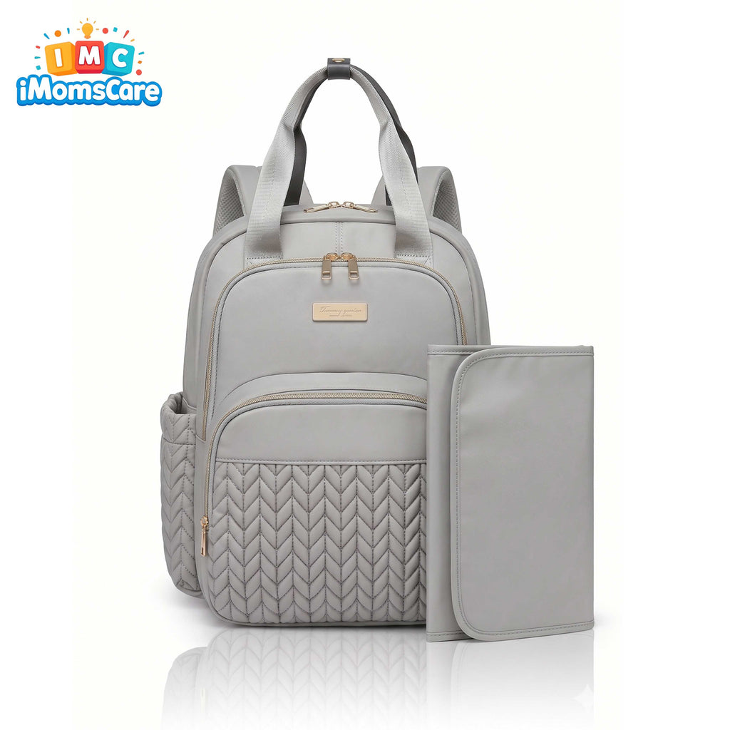 Diaper Bag Backpack with Changing Mat