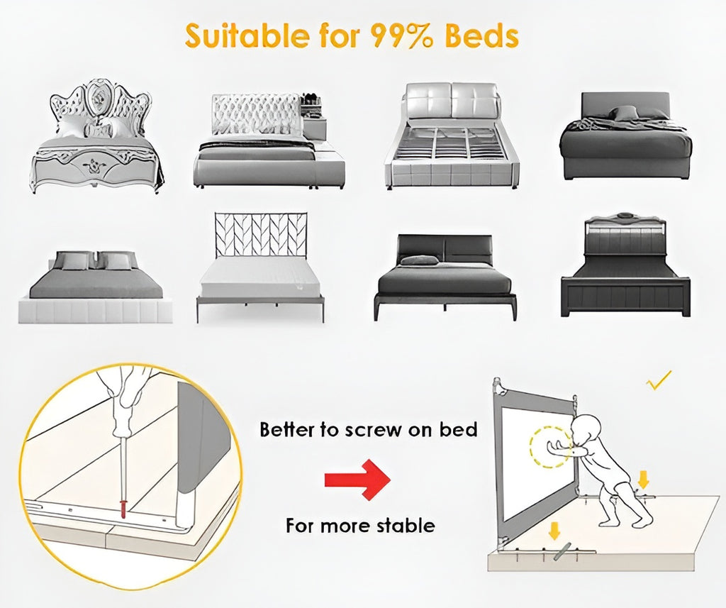 Baby Bed Rail Guard