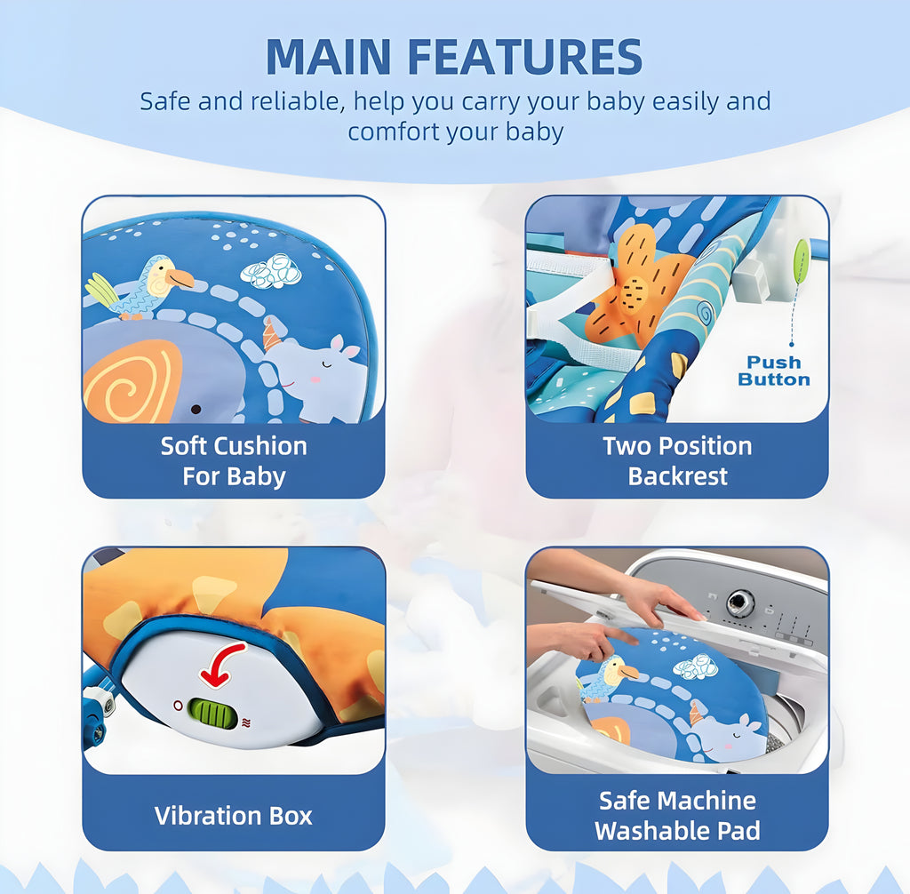 Infant Baby Rocker Seat | Best Baby Engaging Product