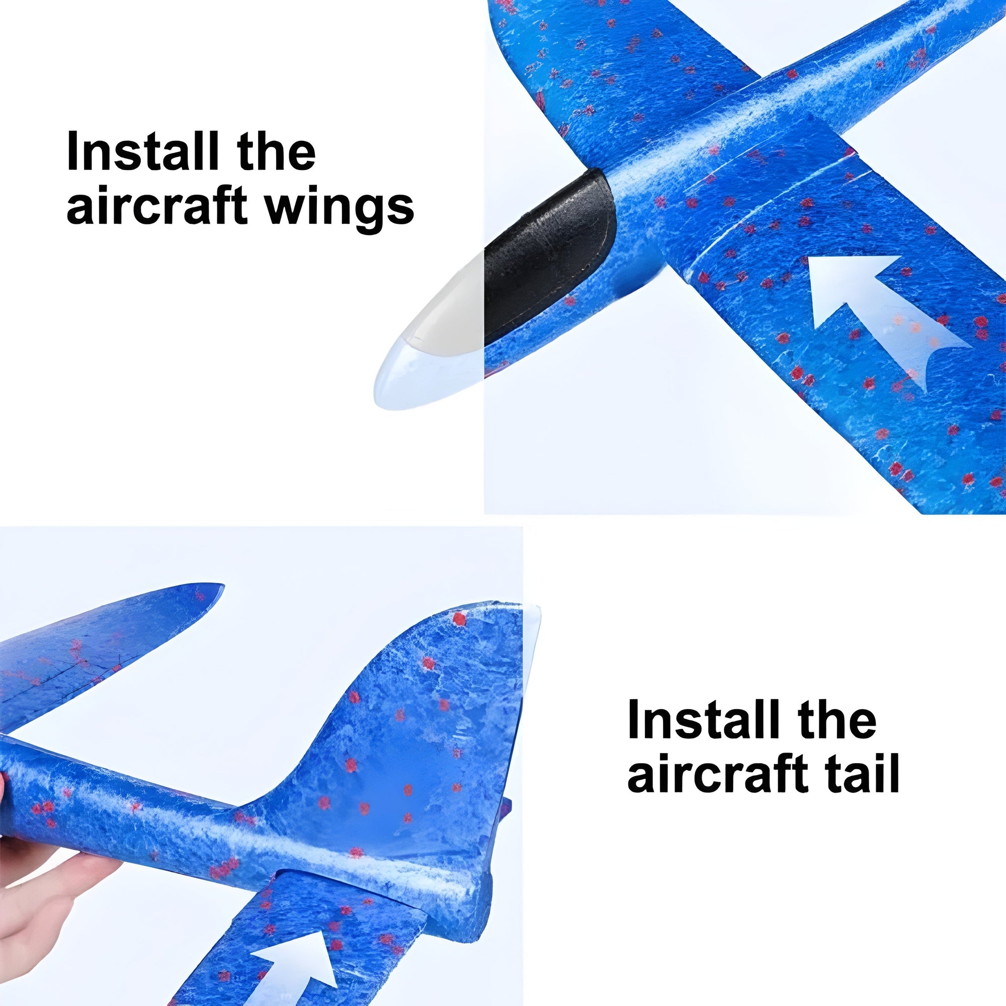 Airplane Launcher Gun Toy Set – Outdoor Flying Toy for Kids