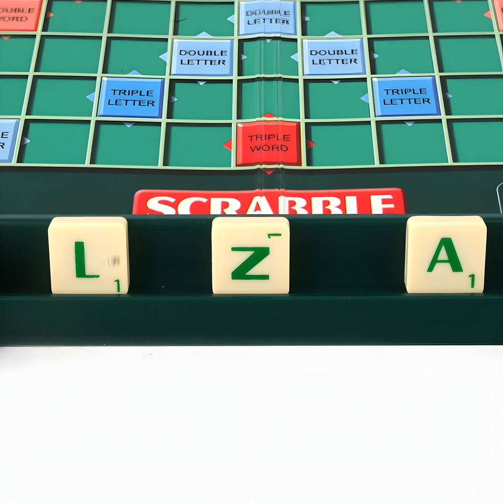 Scrabble Board Game – Classic Word Building Game for Family & Kids