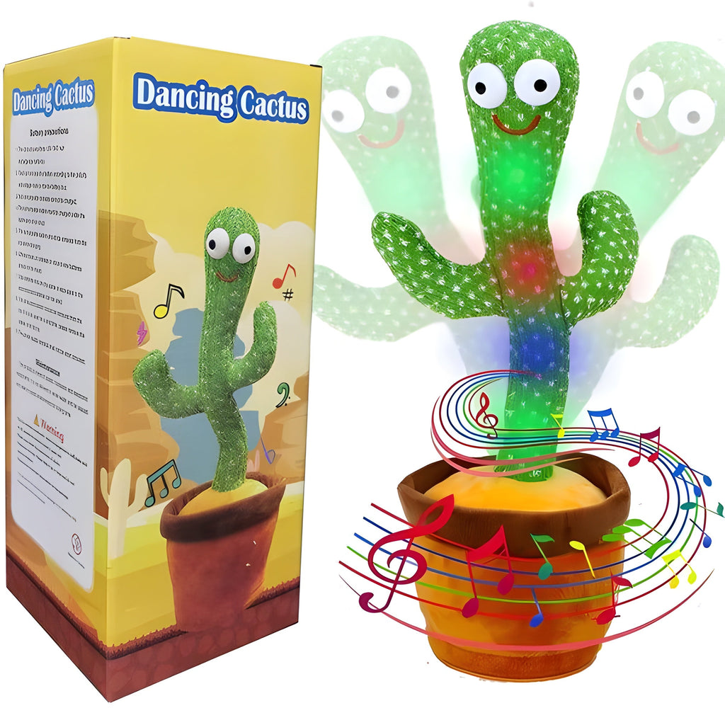 Dancing Cactus Talking Plush Toy – Fun Musical Toy for Kids