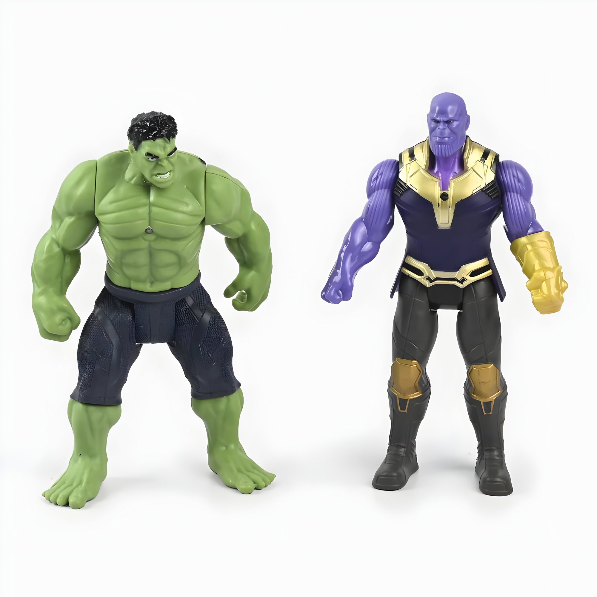 Marvel Character Action Hero Figures Set with Lights – 5 Pack (6-Inch Figures)